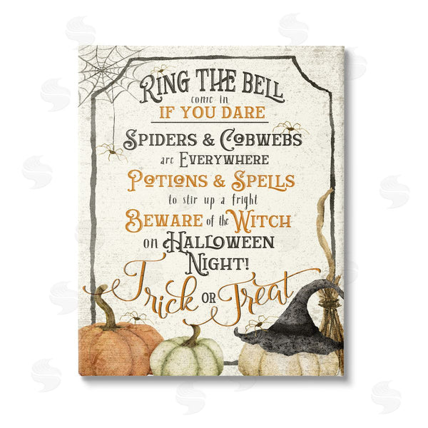 stupell industries Deane Beesley | Vintage Trick or Treat Sign Wall Art