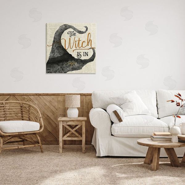 Stupell Industries Deane Beesley | Vintage Witch Hat Phrase Wall Art
