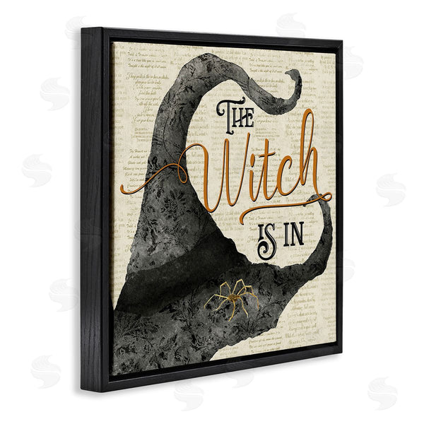 Stupell Industries Deane Beesley | Vintage Witch Hat Phrase Wall Art