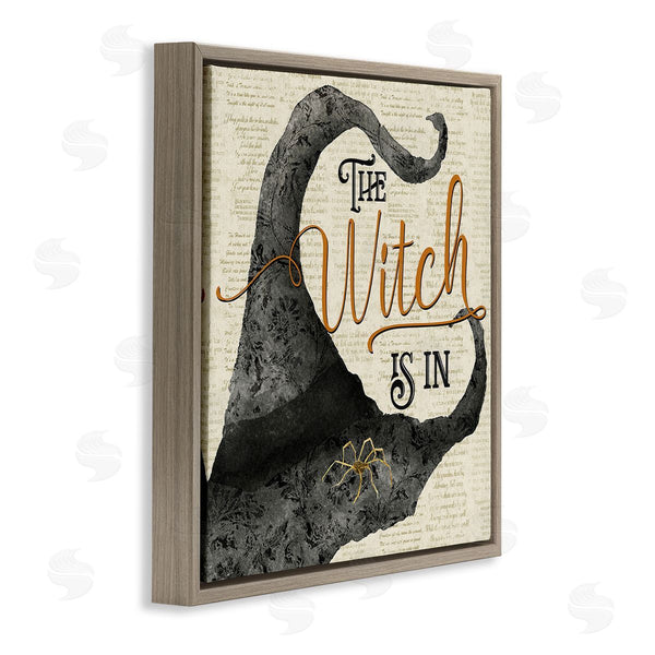 Stupell Industries Deane Beesley | Vintage Witch Hat Phrase Wall Art
