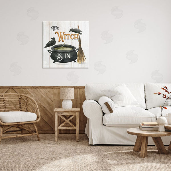 Stupell Industries Deane Beesley | Witch Cauldron & Crows Wall Art