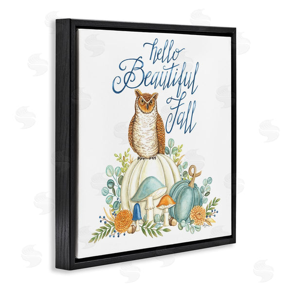Stupell Industries Deb Strain | Beautiful Fall With Owl Wall Art