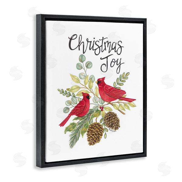 Stupell Industries Deb Strain | Christmas Joy Cardinals Wall Art