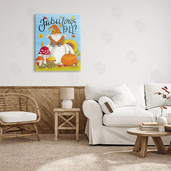 Stupell Industries Deb Strain | Fabulous Fall Gnome Wall Art
