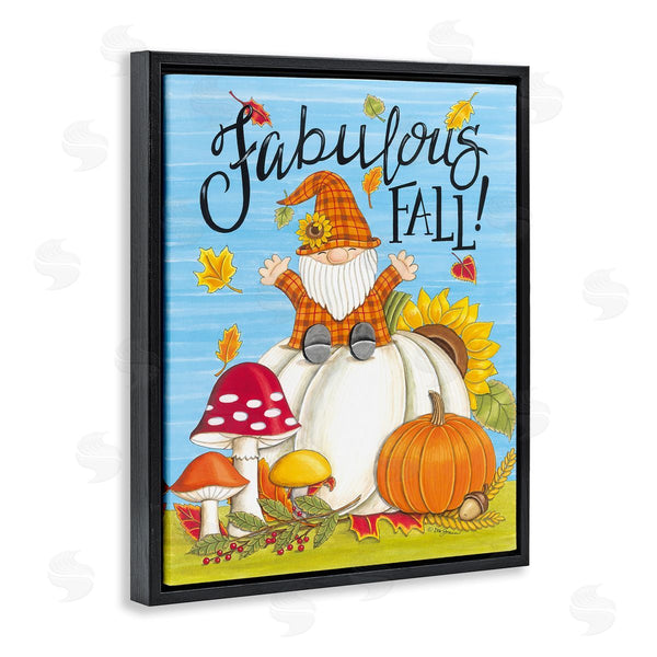 Stupell Industries Deb Strain | Fabulous Fall Gnome Wall Art