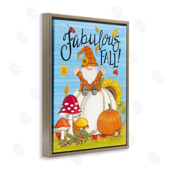 Stupell Industries Deb Strain | Fabulous Fall Gnome Wall Art