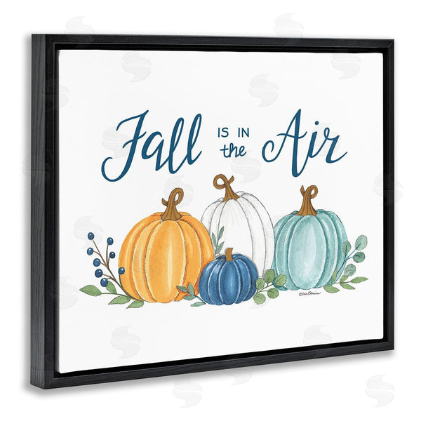 Stupell Industries Deb Strain | Fall In The Air Pumpkins Wall Art