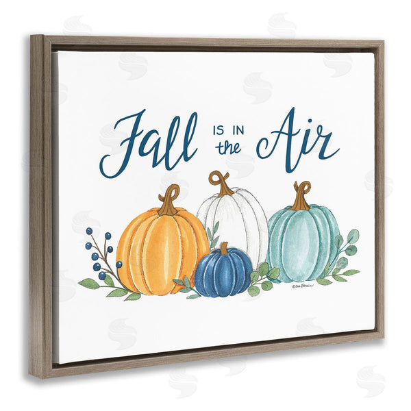 Stupell Industries Deb Strain | Fall In The Air Pumpkins Wall Art