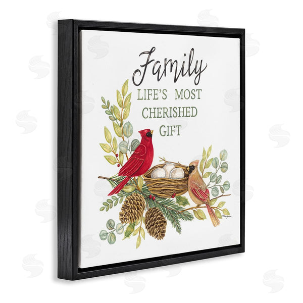 Stupell Industries Deb Strain | Family Is Cherished Gift Wall Art