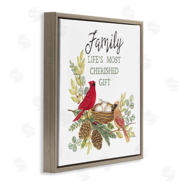Stupell Industries Deb Strain | Family Is Cherished Gift Wall Art