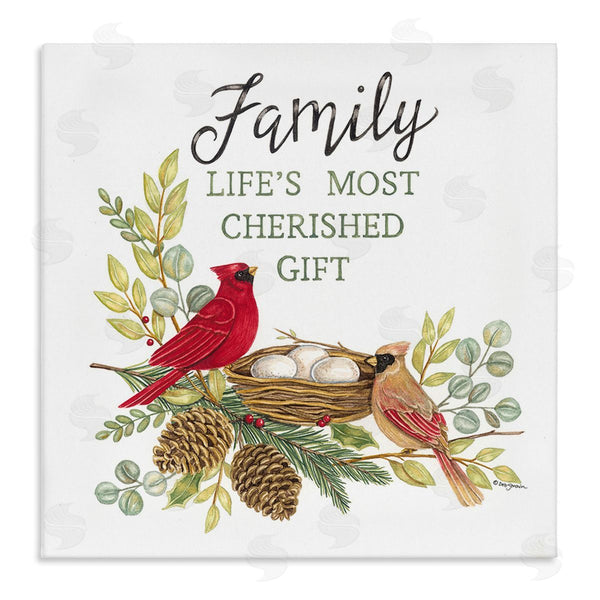 stupell industries Deb Strain | Family Is Cherished Gift Wall Art