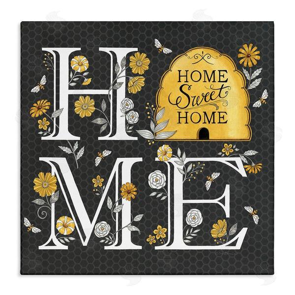 stupell industries Deb Strain | Hive Pattern Sweet Home Botanicals Wall Art