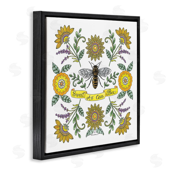 Stupell Industries Deb Strain | Vintage Sweet As Can Bee