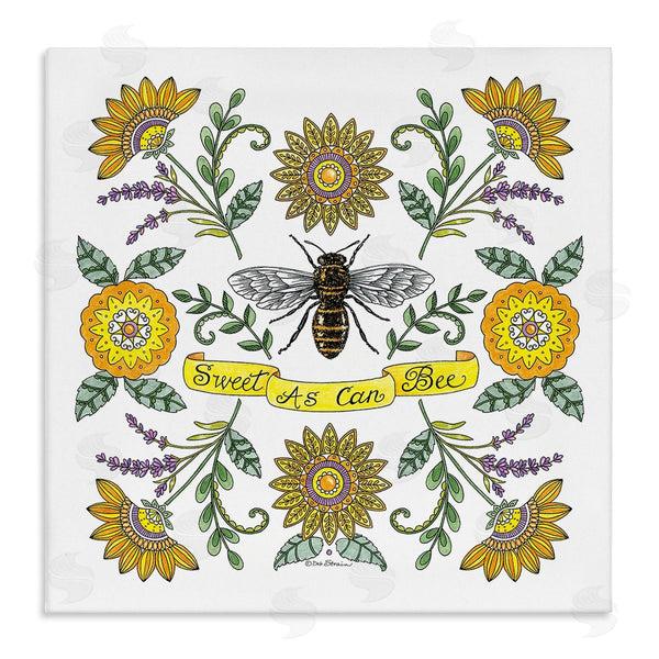 stupell industries Deb Strain | Vintage Sweet As Can Bee