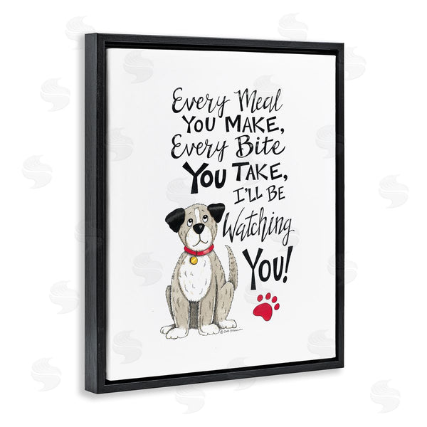 Stupell Industries Deb Strain | Watching You Funny Dog Wall Art