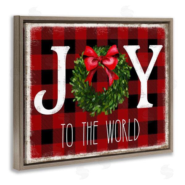Stupell Industries Deborah Brown | Charming Christmas Buffalo Plaid