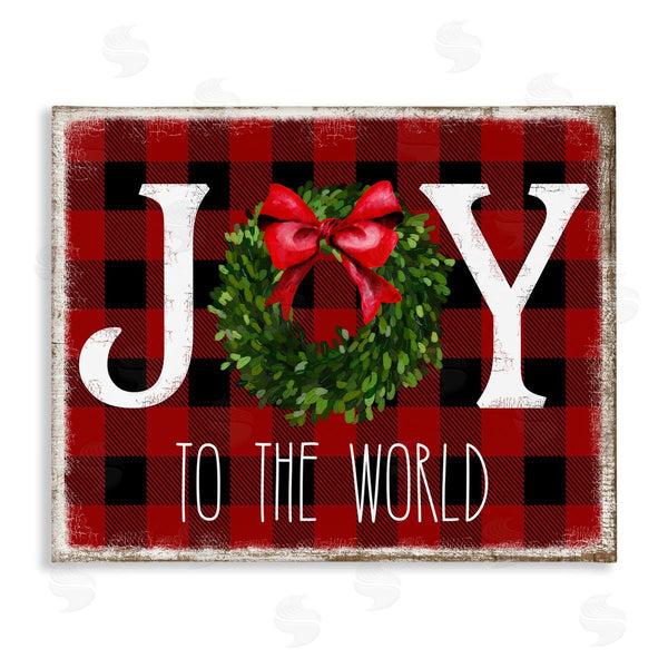 stupell industries Deborah Brown | Charming Christmas Buffalo Plaid