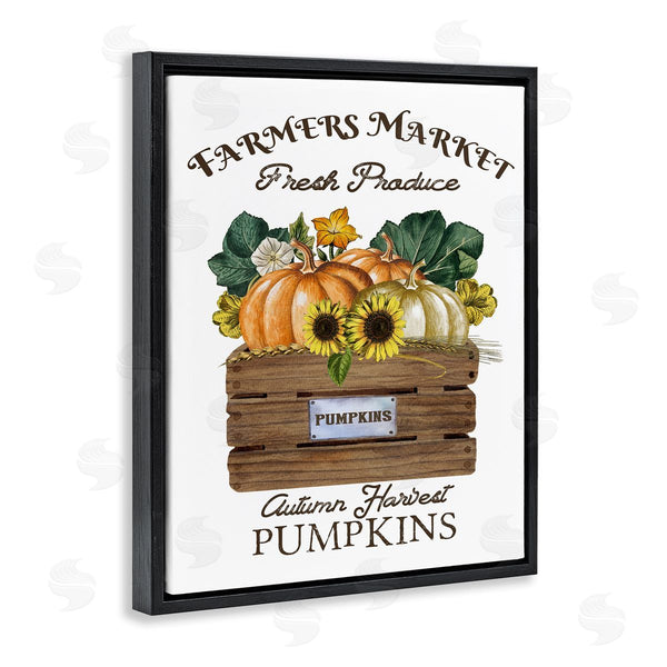 Stupell Industries Deborah Brown | Farmers Market Autumn Harvest Pumpkin