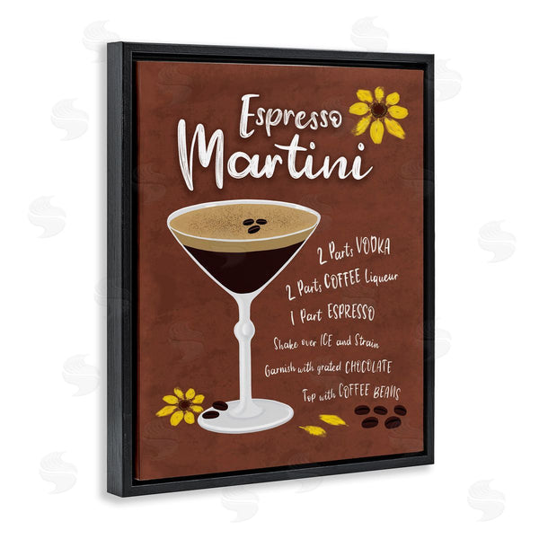 Stupell Industries Deborah Curiel | Espresso Martini With Recipe