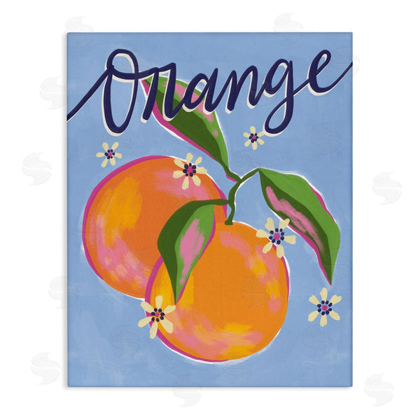 stupell industries Deborah Curiel | Orange Citrus Fruits Floral Pattern Wall Art