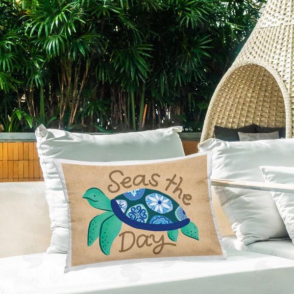 Stupell Industries Deborah Curiel | Seas The Day Turtle