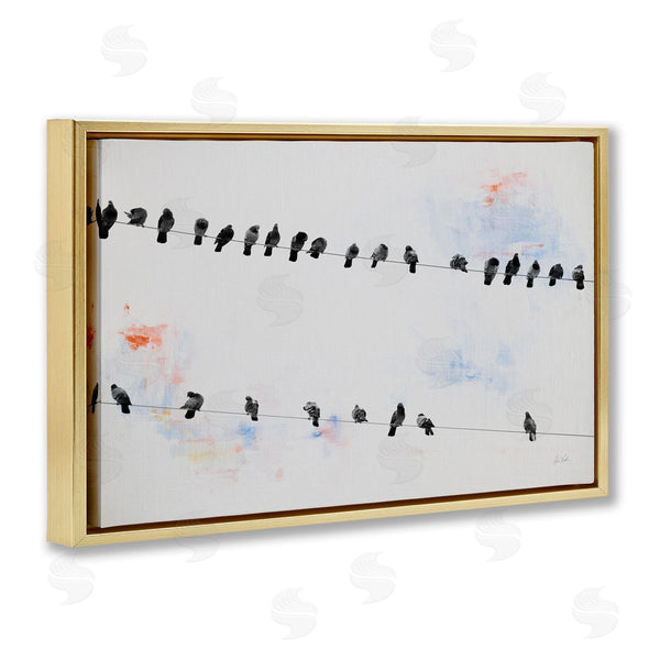 Stupell Industries Deborah Revell | Migrating Birds On Wire