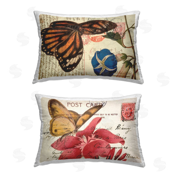 Stupell Industries Deborah Revell | Vintage Post Butterflies