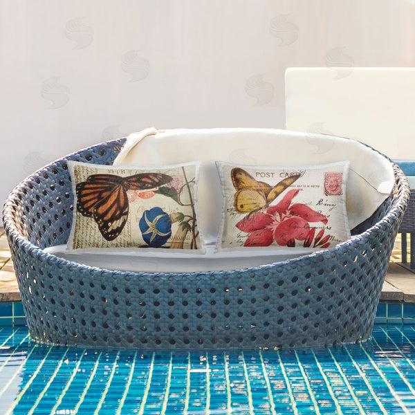 Stupell Industries Deborah Revell | Vintage Post Butterflies