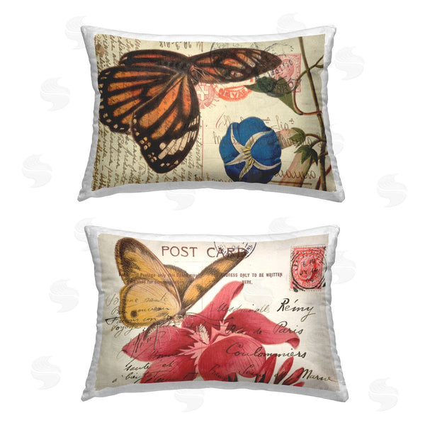 stupell industries Deborah Revell | Vintage Post Butterflies