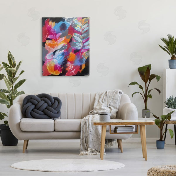 Stupell Industries Deborah Velasquez | Abstract Fern Leaves Wall Art