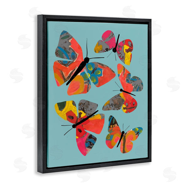 Stupell Industries Deborah Velasquez | Abstract Patterned Butterflies Wall Art