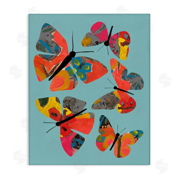 stupell industries Deborah Velasquez | Abstract Patterned Butterflies Wall Art