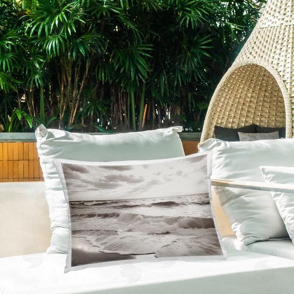 Stupell Industries Decent Exposures | Beach View Reverie Printed Throw Pillow