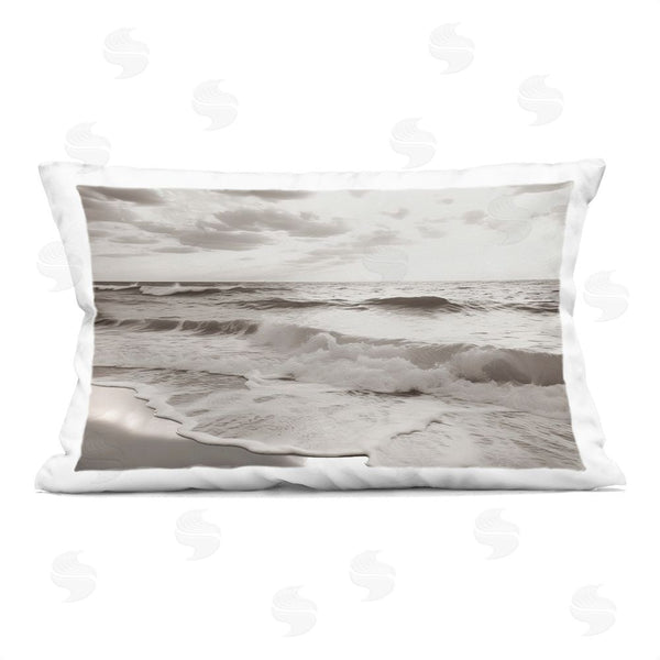 stupell industries Decent Exposures | Beach View Reverie Printed Throw Pillow