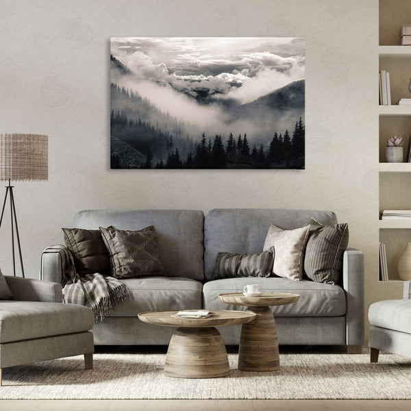 Stupell Industries Decent Exposures | Billowing Fog Atmosphere Wall Art