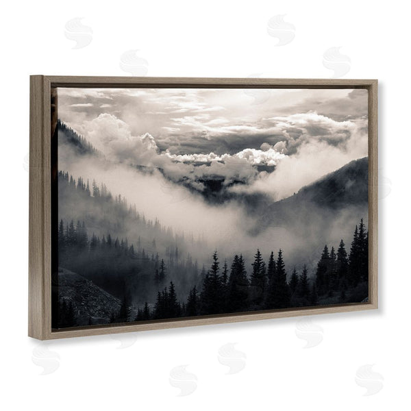 Stupell Industries Decent Exposures | Billowing Fog Atmosphere Wall Art