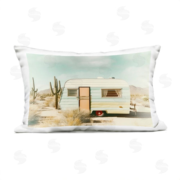 Stupell Industries Decent Exposures | Desert Trip Vintage Printed Throw Pillow