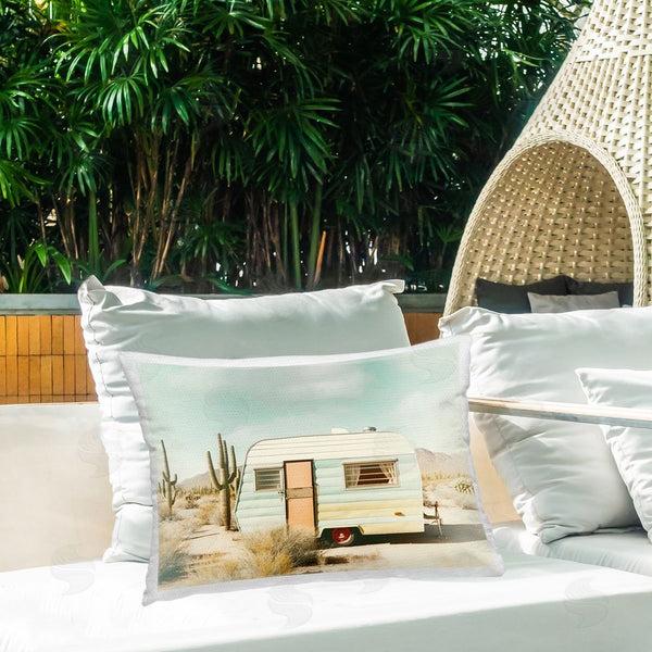 Stupell Industries Decent Exposures | Desert Trip Vintage Printed Throw Pillow