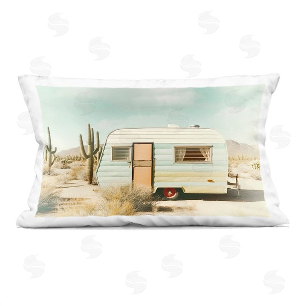 stupell industries Decent Exposures | Desert Trip Vintage Printed Throw Pillow