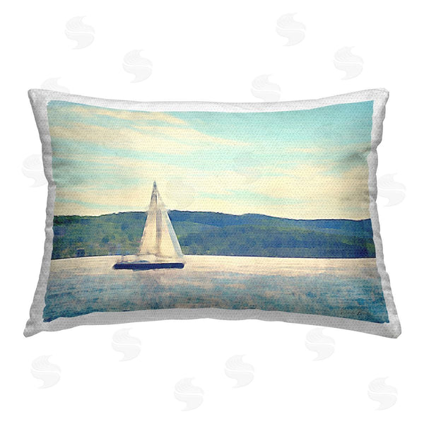 Stupell Industries Denise Brown | Abstract Sailing Boat