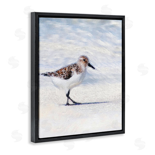 Stupell Industries Denise Brown | Blue Coast Sandpiper Painting