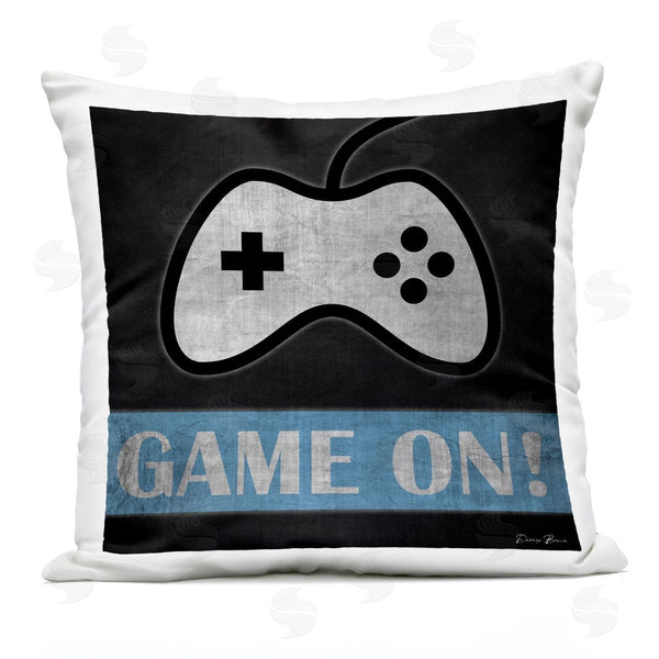Stupell Industries Denise Brown | Retro Game On Gamer Phrase Printed Throw Pillow