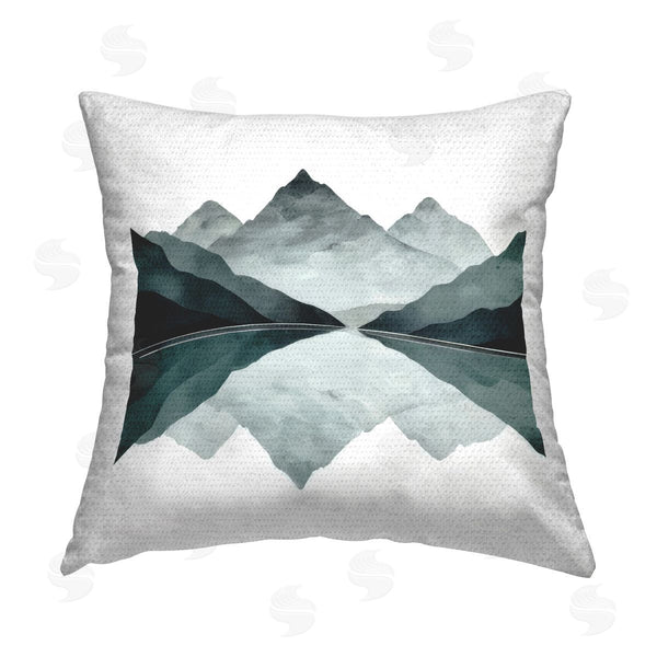 Stupell Industries Denise Dundon | Earth & Water Landscape Printed Throw Pillow