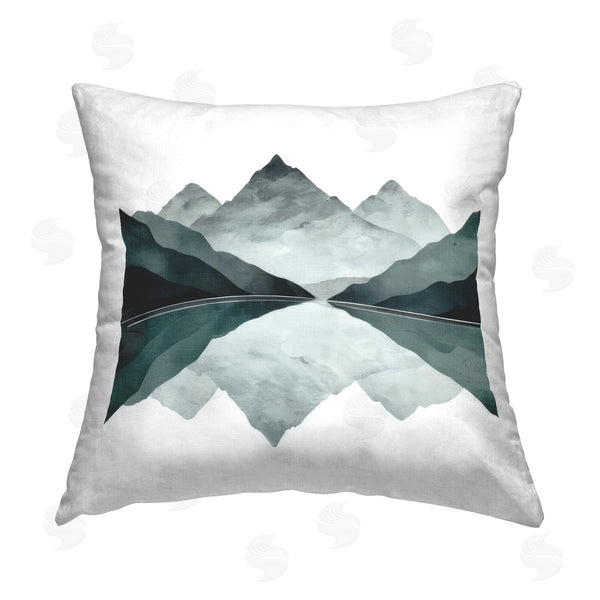 stupell industries Denise Dundon | Earth & Water Landscape Printed Throw Pillow
