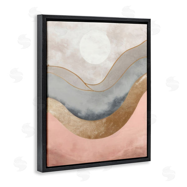 Stupell Industries Denise Dundon | Lunar Curves Landscape