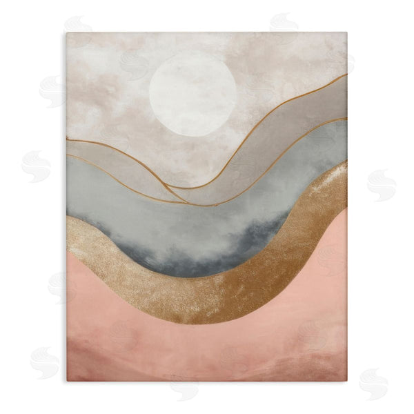 stupell industries Denise Dundon | Lunar Curves Landscape