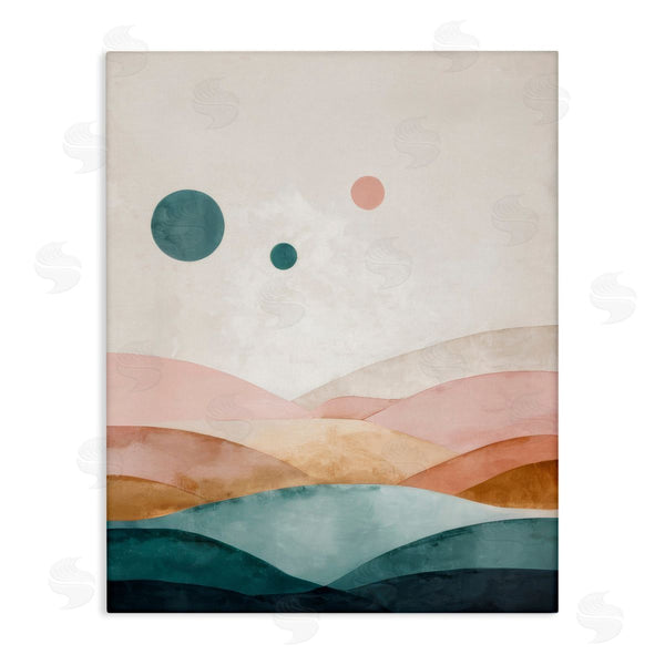 stupell industries Denise Dundon | Spheres Above Desert Wall Art