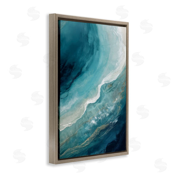Stupell Industries Denise Dundon | Splashing Marine Currents