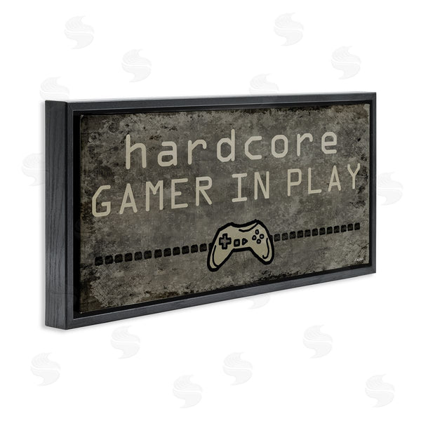 Stupell Industries Denise Sullivan | Hardcore Gamer In Play Controller