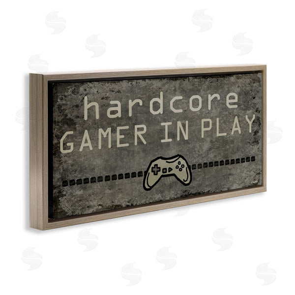 Stupell Industries Denise Sullivan | Hardcore Gamer In Play Controller